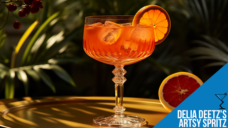 Delia Deetz’s Artsy Spritz
