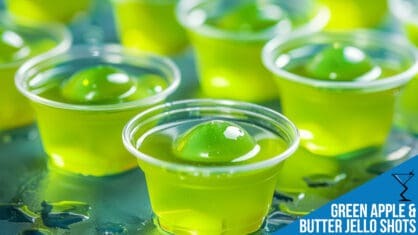 Green Apple and Butter Jello Shots Recipe - A Fun, Fruity, and Buttery Treat