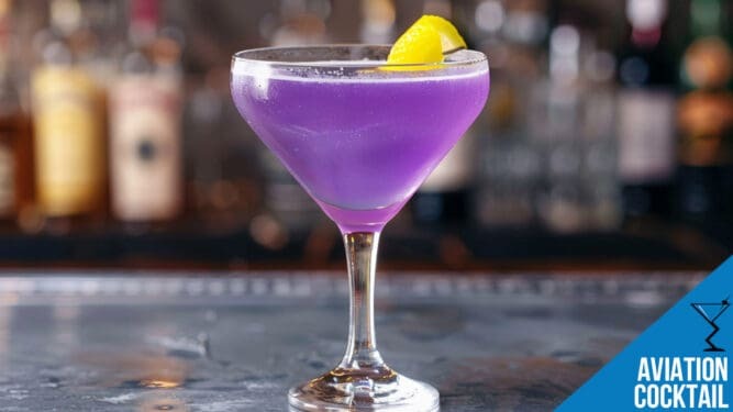 Aviation Cocktail Recipe - Classic Elegance in a Glass
