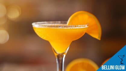 Bellini Glow Cocktail Recipe - Sparkling and Elegant Drink
