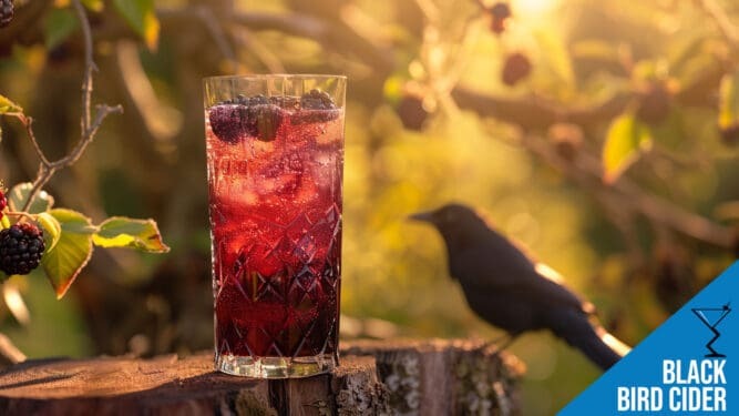 Black Bird Cider Recipe - Refreshing Blackberry and Cider Mix