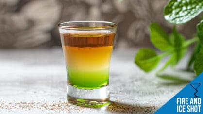 Fire and Ice Shot Recipe - Game of Thrones Themed Cinnamon and Peppermint Mix