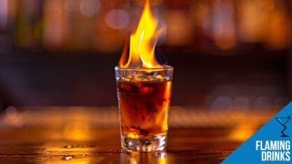 Flaming Drinks and Cocktails
