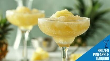 Frozen Pineapple Daiquiri Recipe - Tropical Pineapple and Rum Blend