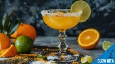 Glow Rita Cocktail Recipe - Sparkling Margarita with a Twist