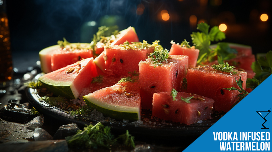 Vodka infused Watermelon
