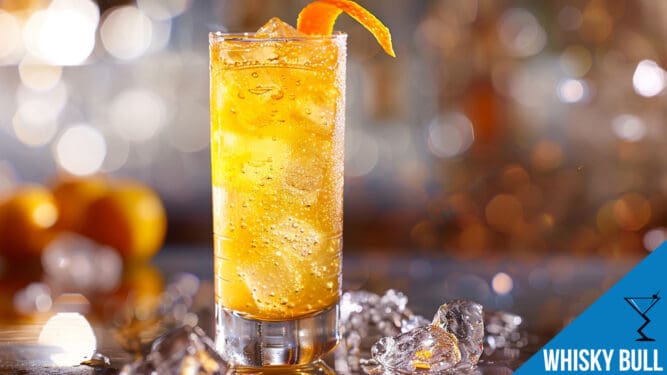 Whisky Bull Cocktail Recipe - Bold Whiskey Red Bull Energy Mix